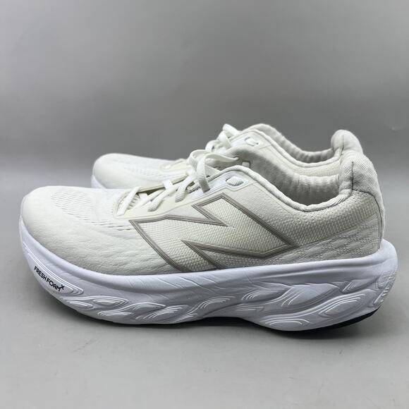 New Balance Fresh Foam 1080 v14 Shoes Women Size 8 D Wide White Running Sneakers - Picture 3 of 8